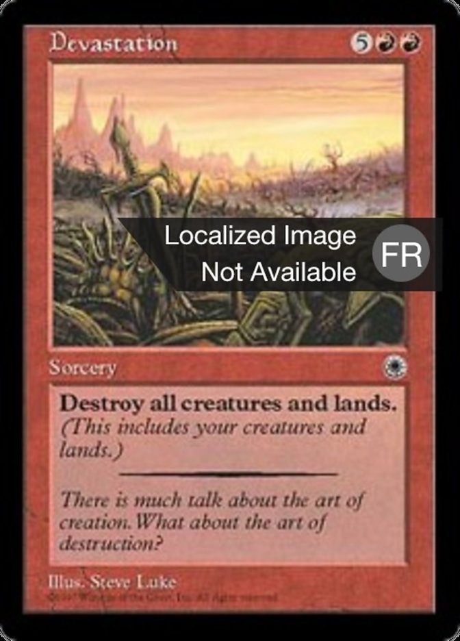 image Dévastation