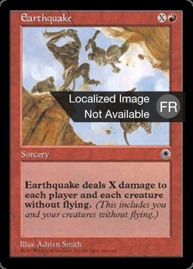 image Tremblement de terre