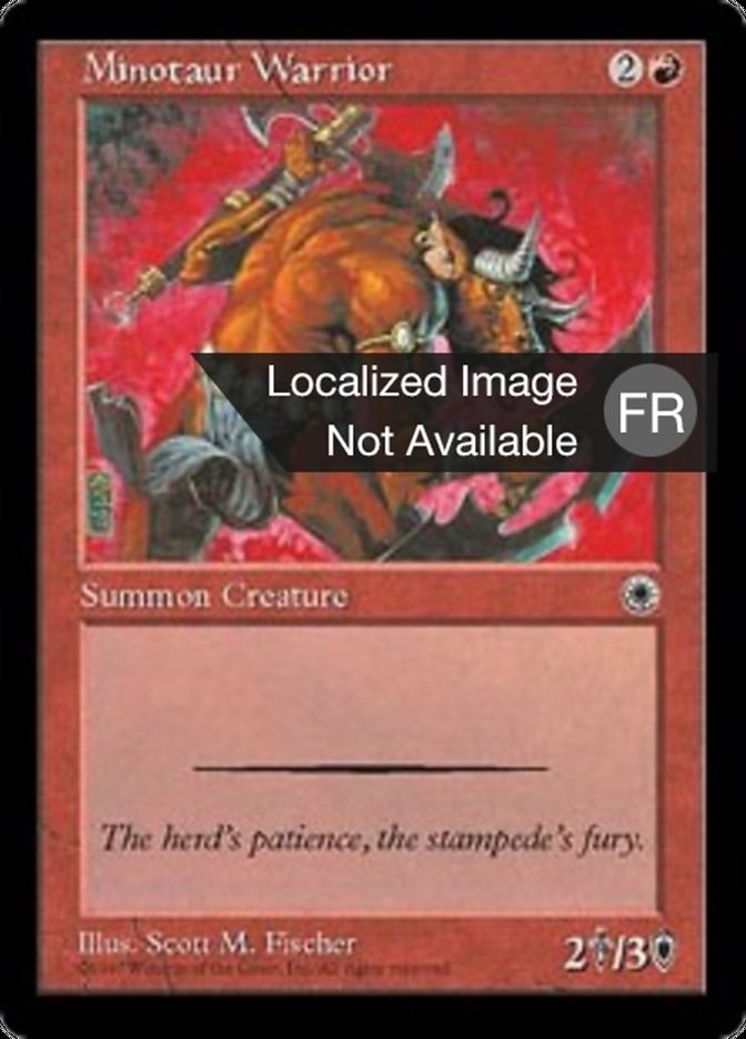 image Guerrier minotaure