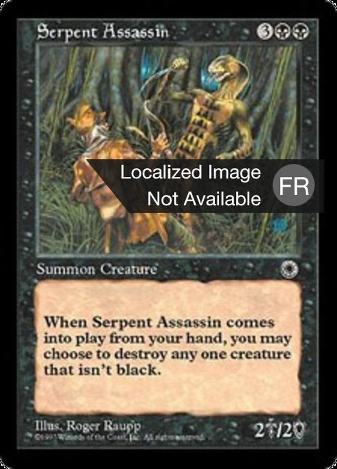 image Assassin serpentaire