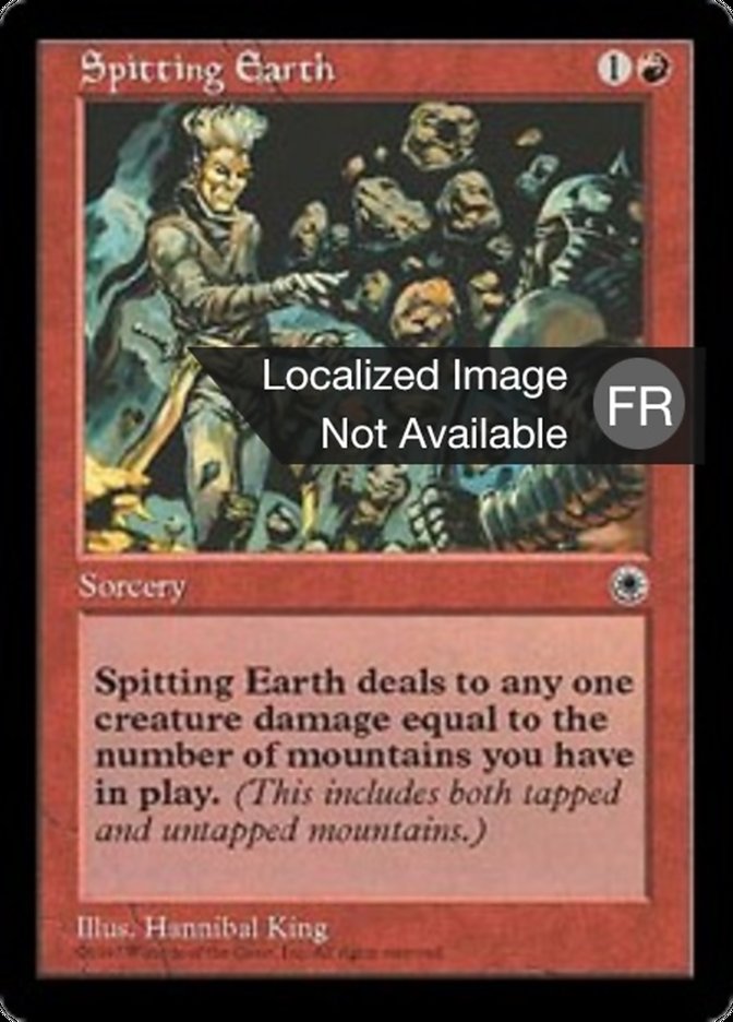 image Expectoration tellurique