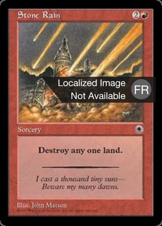 image Pluie de pierres