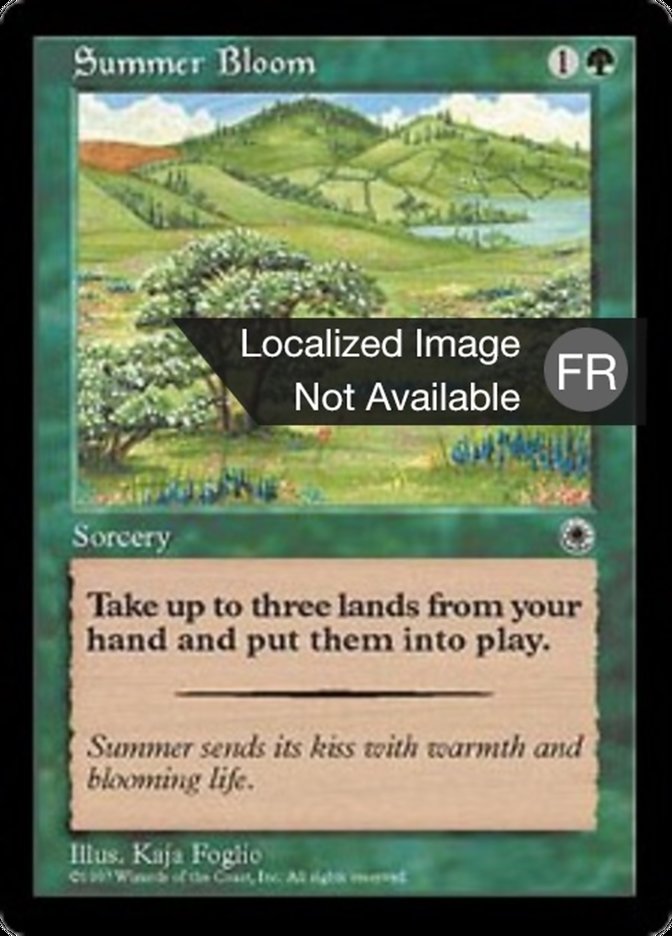 image Floraison estivale