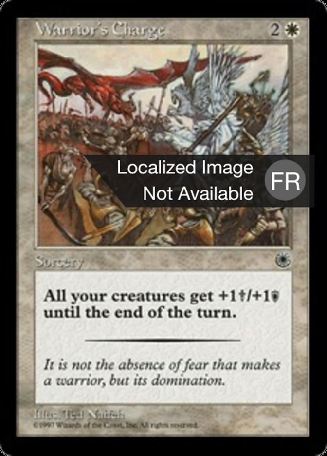 image Charge du guerrier