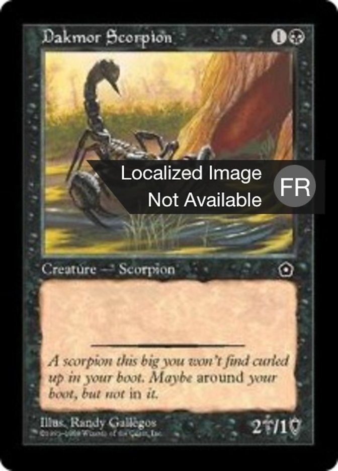 image Scorpion du Marennois