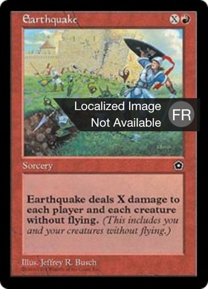 image Tremblement de terre