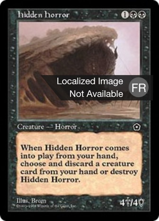 image Horreur cachée