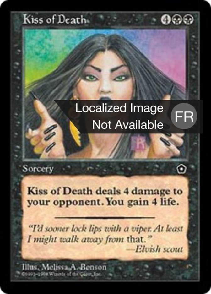 image Baiser de la mort