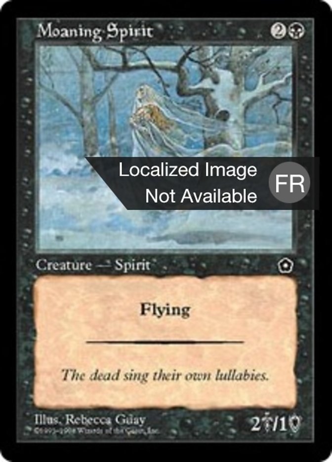 image Esprit gémissant