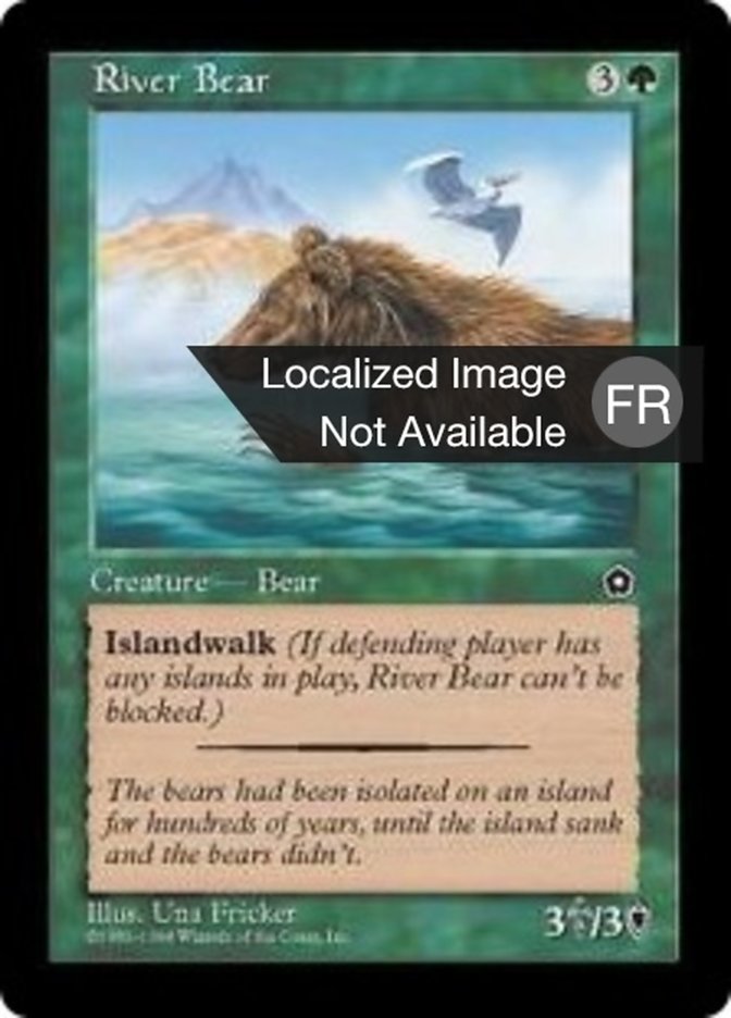 image Ours des rivières