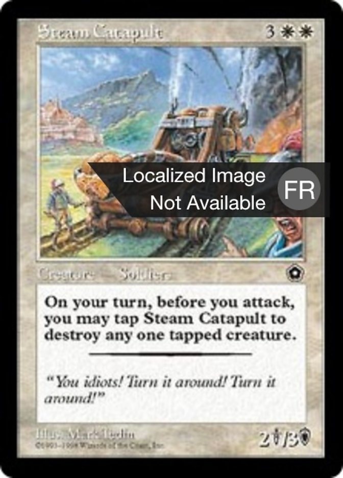 image Catapulte a vapeur