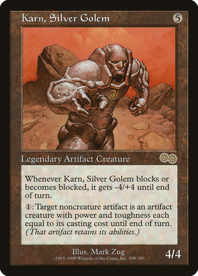 image Karn, Silver Golem