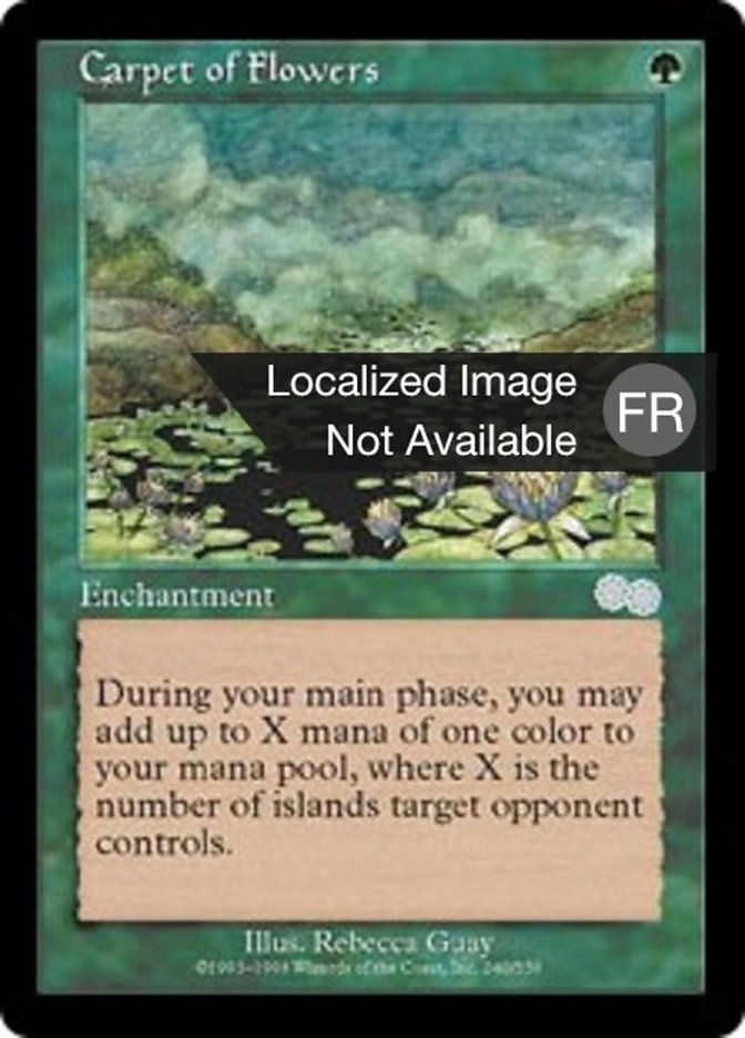 image Tapis de fleurs