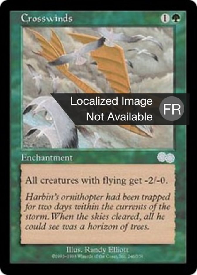 image Vents de travers