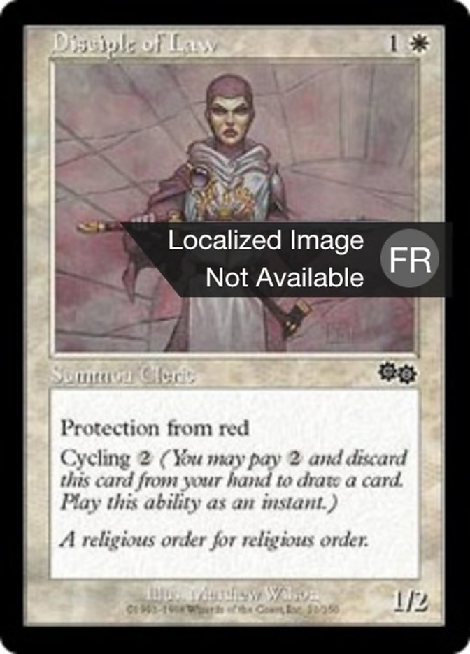 image Disciple de la loi