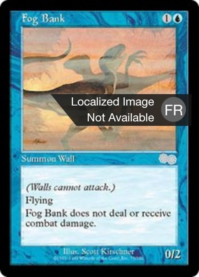 image Banc de brouillard