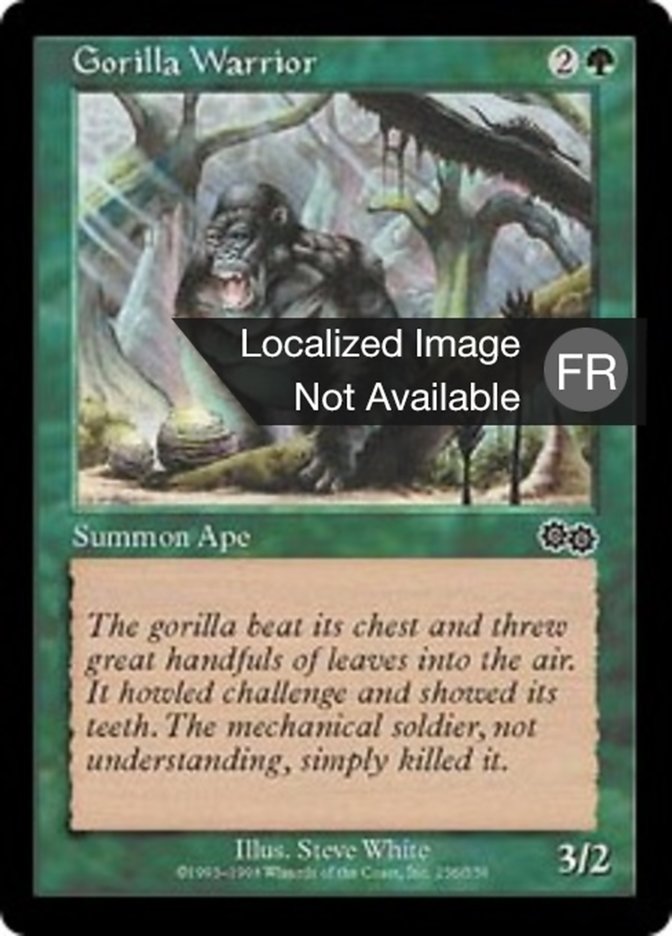 image Guerrier gorille