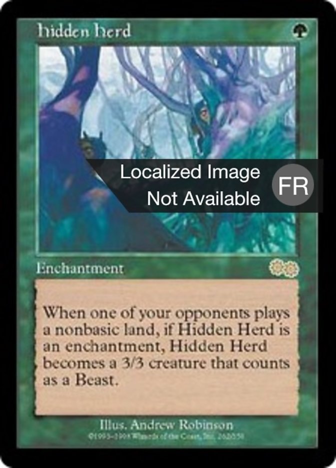 image Troupeau caché