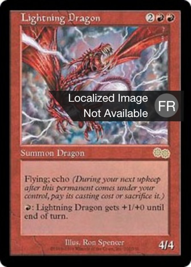 image Dragon fulgurant