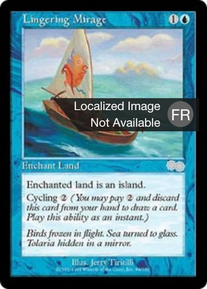 image Mirage persistant