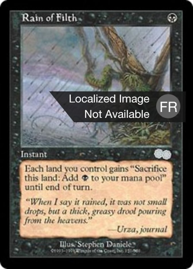 image Pluie d'immondices