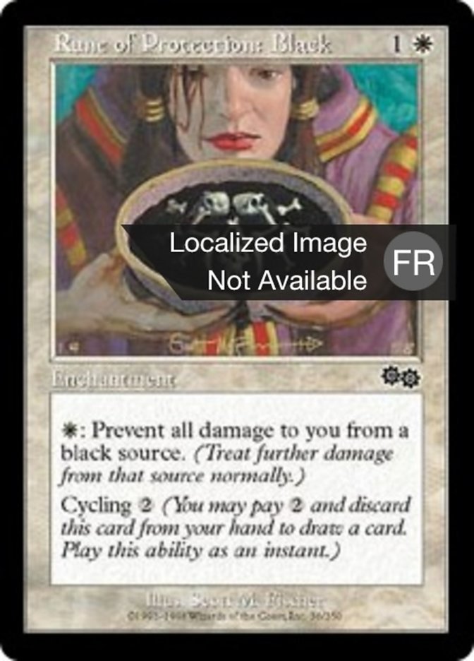 image Rune de protection : Noir