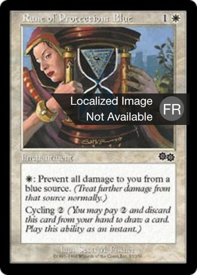 image Rune de protection : Bleu