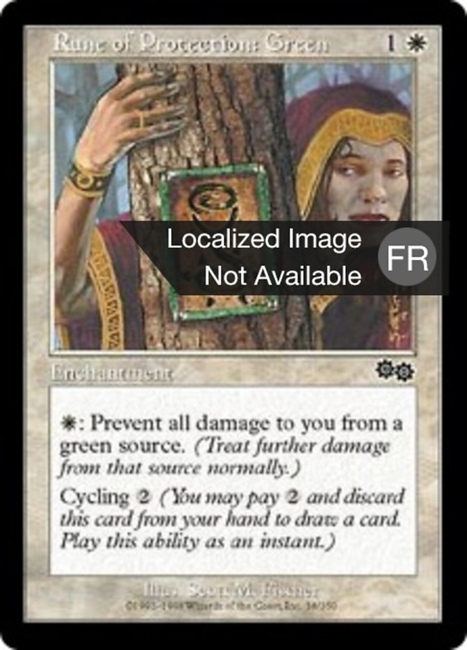 image Rune de protection : Vert
