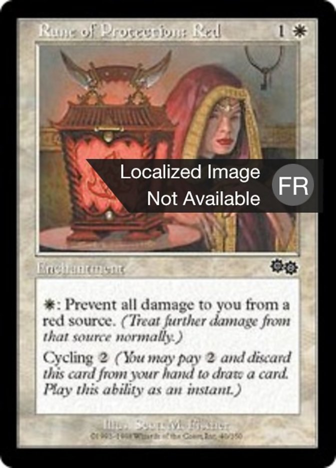 image Rune de protection : Rouge