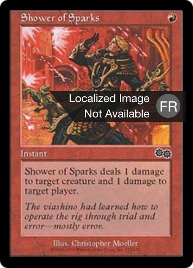 image Pluie d'étincelle