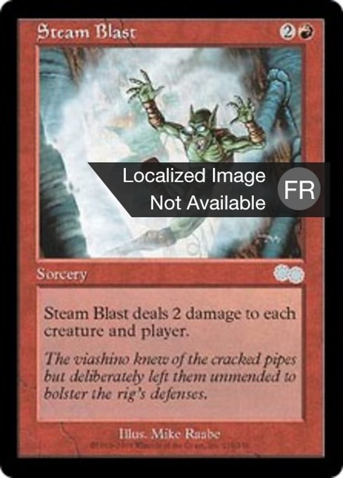 image Salve de vapeur