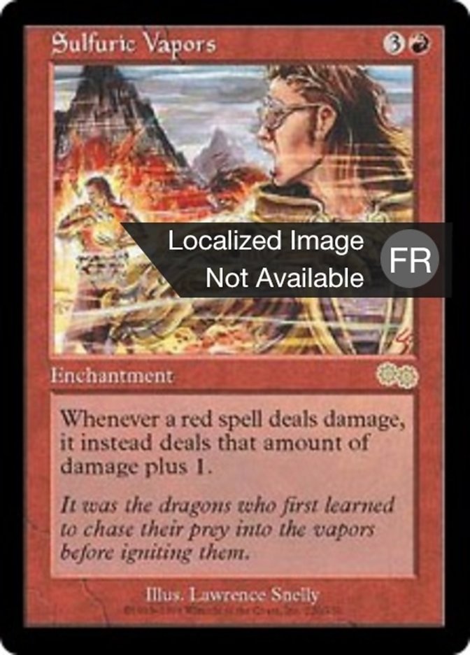 image Vapeurs sulfureuses