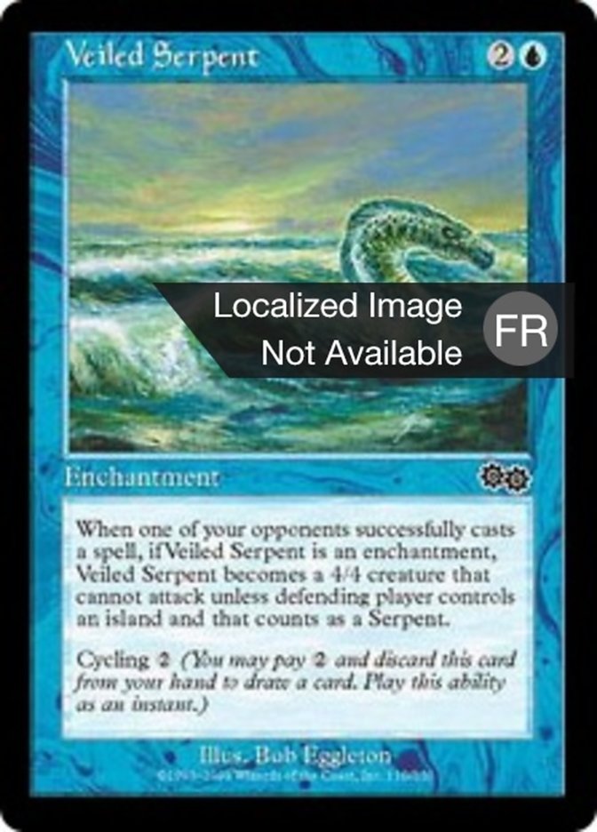 image Grand serpent voilé