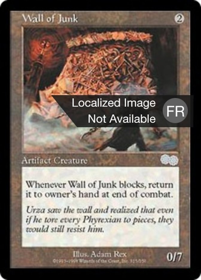 image Mur de ferrailles