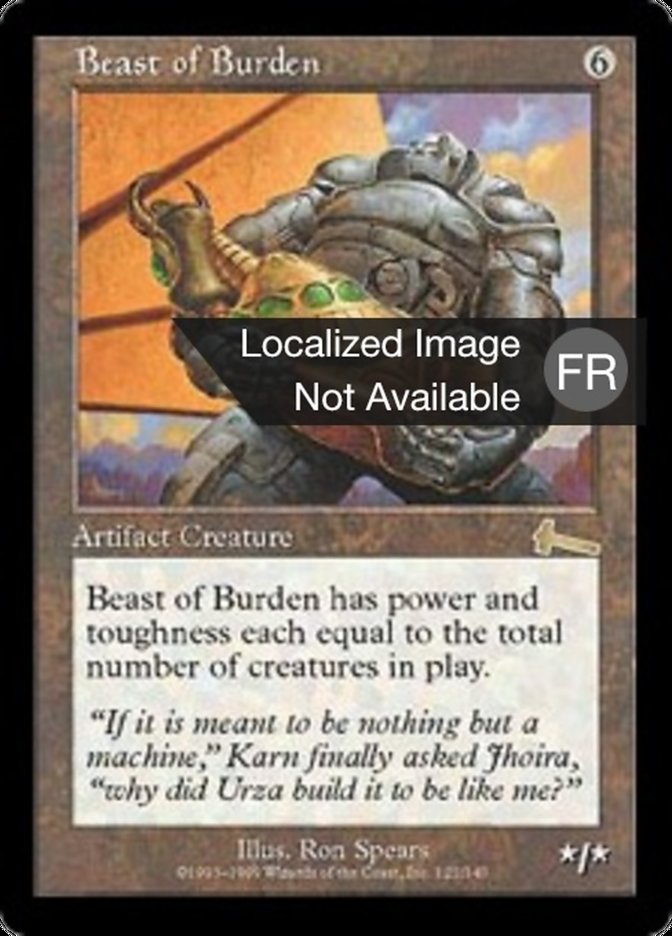 image Bête de somme