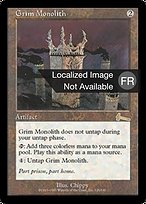Monolithe sinistre