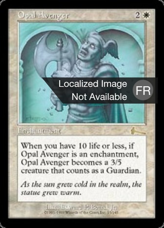 image Vengeur d'opale