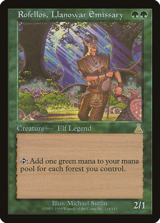 image Rofellos, Llanowar Emissary