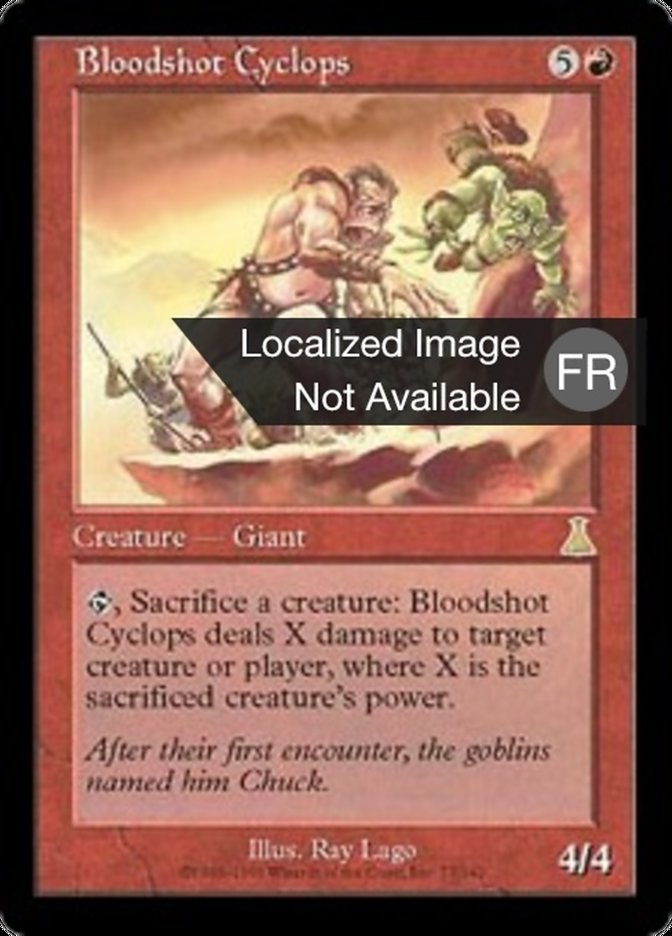 image Cyclope Sanguin