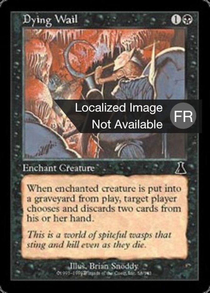 image Gémissement de Mort