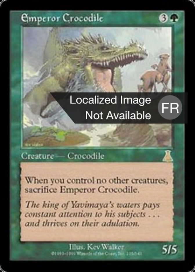 image Crocodile Empereur