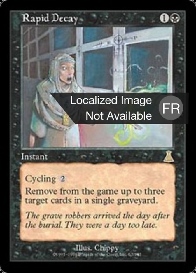 image Décomposition Rapide