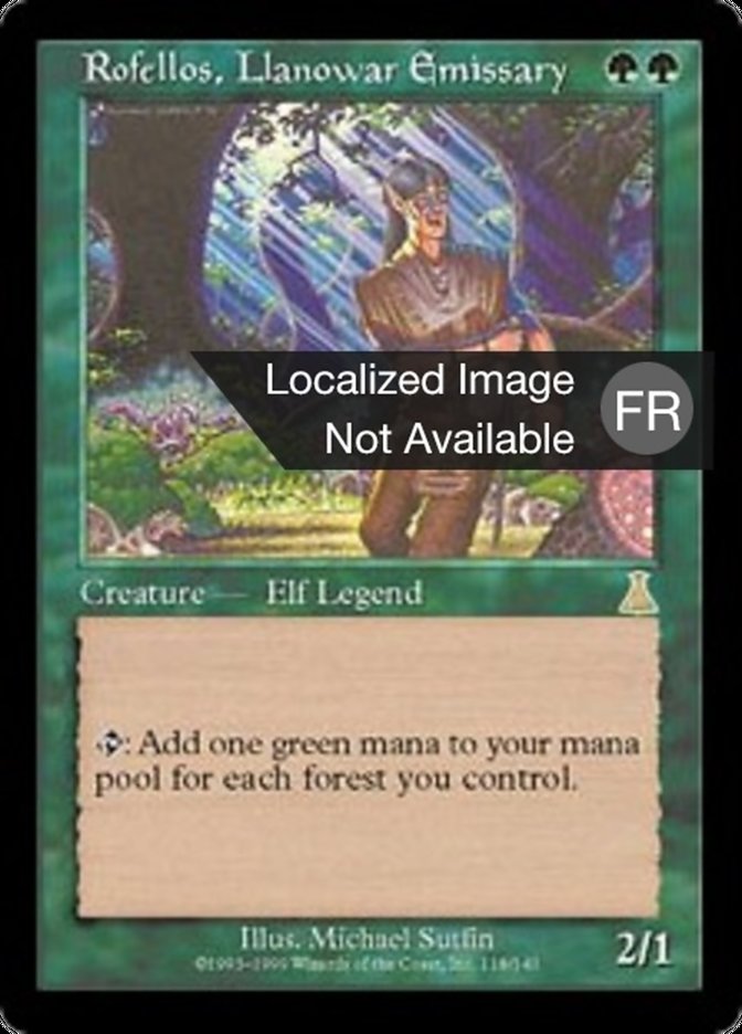 image Rofellos, Emissaire de Llanowar