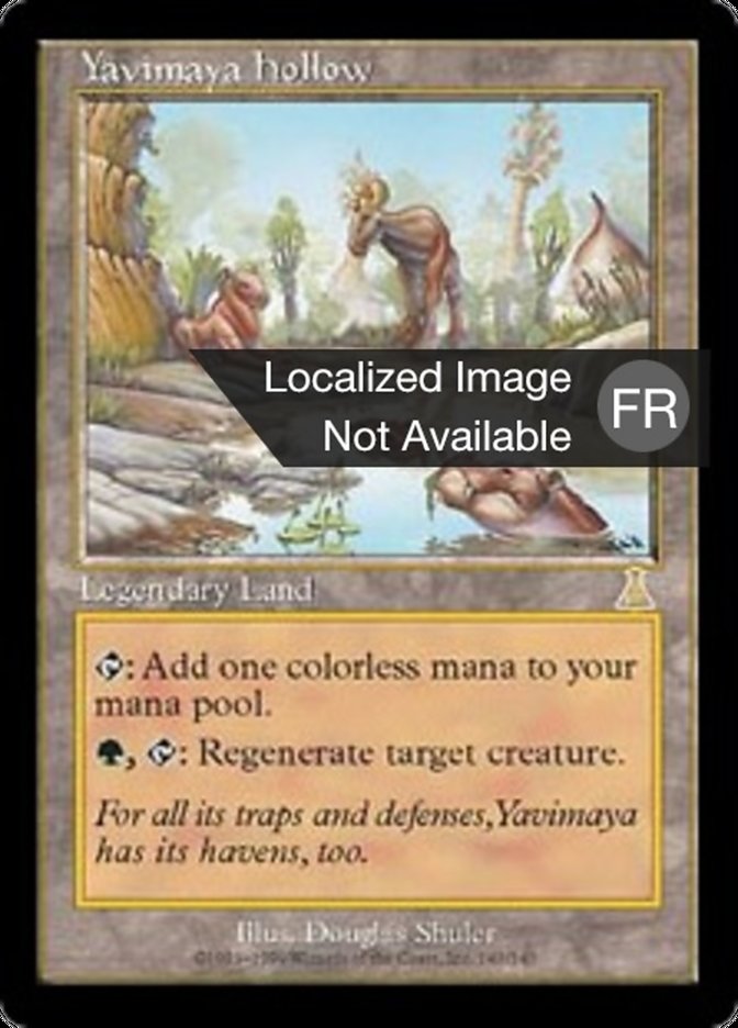 image Cuvette de la Yavimaya