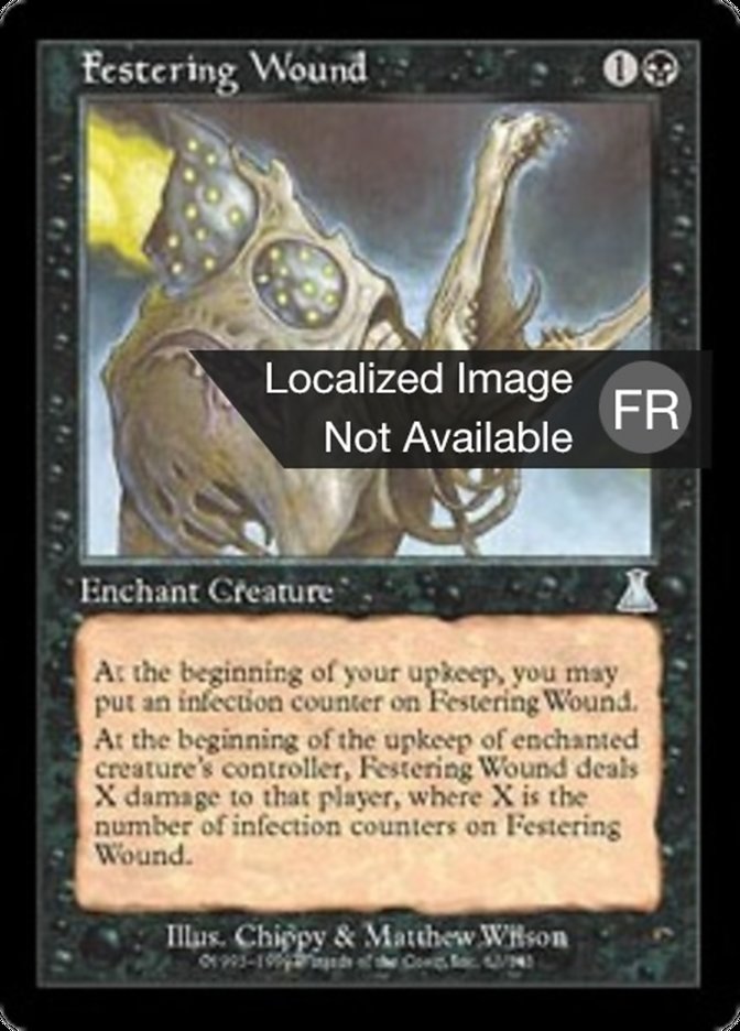 image Blessure Suppurante