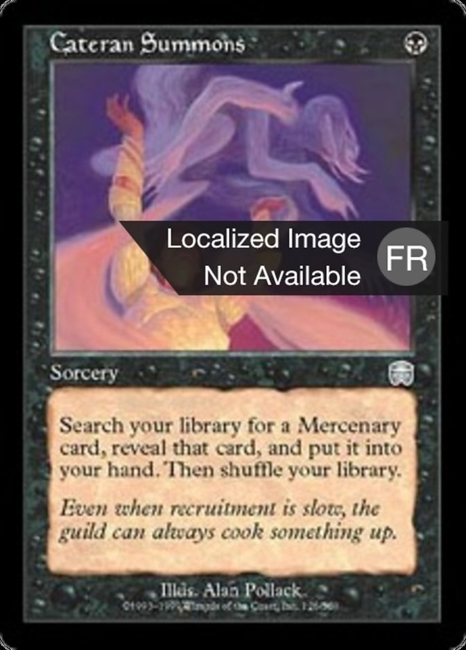 image Recrutement de catérans