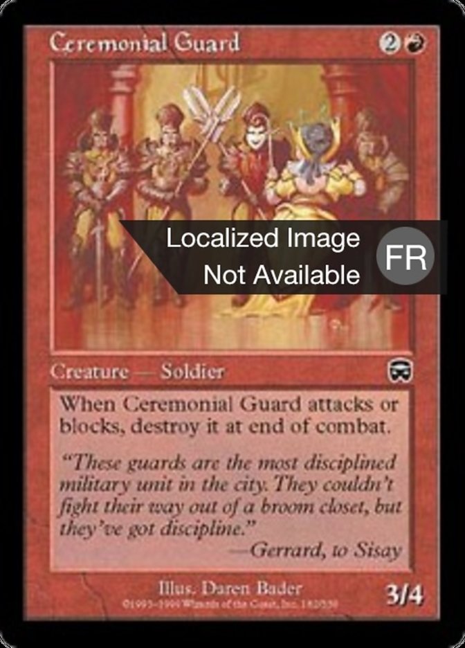 image Garde de cérémonie