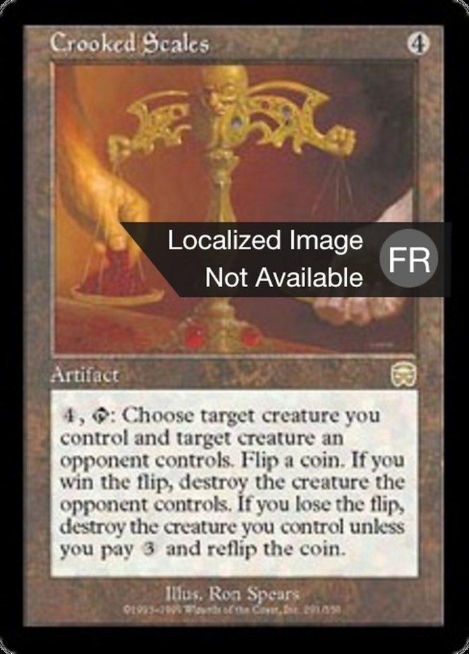 image Balances truquées