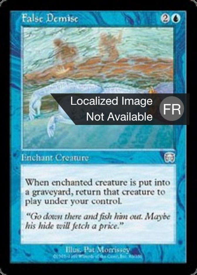 image Décès trompeur