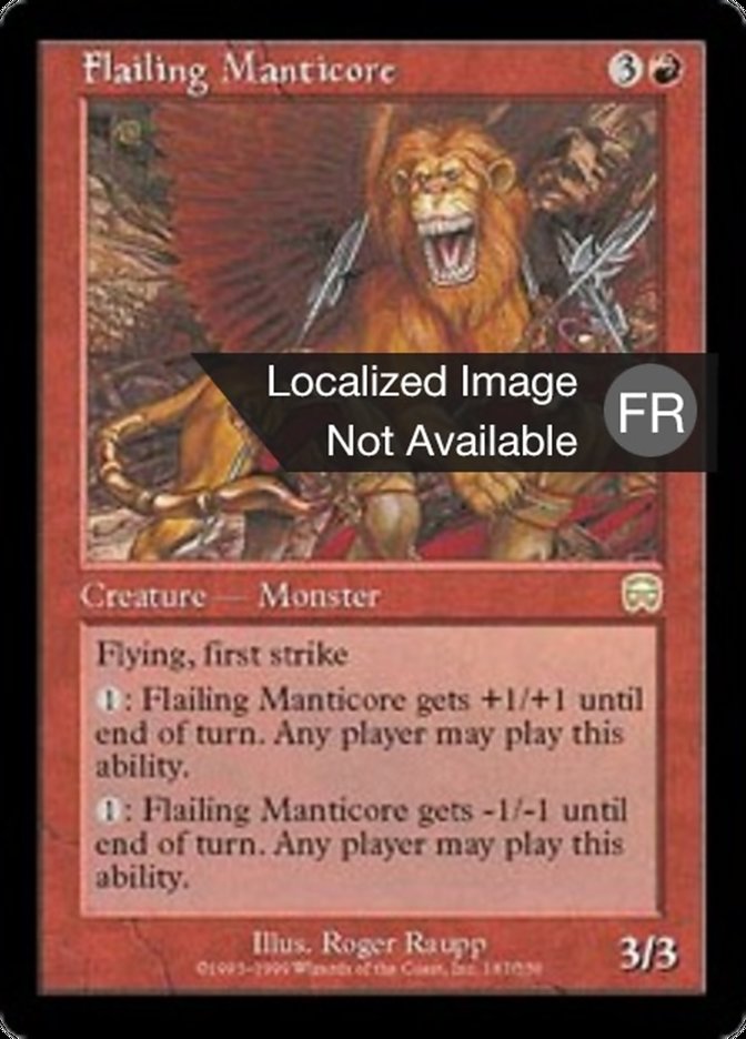 image Manticore flagellante